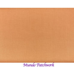 100% algodón, color sólido caramelo, mide 1.10 mt. ancho x 30cm