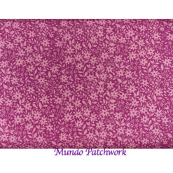 100% algodón, diseño floral, fondo conchevino