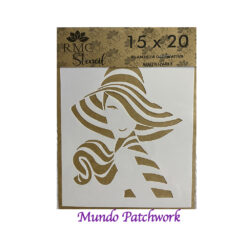 Stencil C004 de plásticos, mide 15x20cm