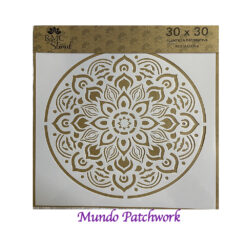 Stencil G002 de plásticos, mide 30x30cm