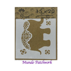 Stencil C005 de plásticos, mide 15x20cm