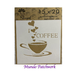 Stencil C006 de plásticos, mide 15x20cm