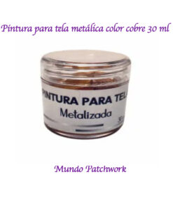 Pintura para Tela Metálica color Cobre, 30ml
