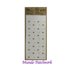 Stencil D002 de plásticos, mide 10x30cm