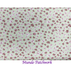 100% algodón, diseño flores
