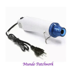 Mini pistola de aire caliente 300W portatil, color blanco