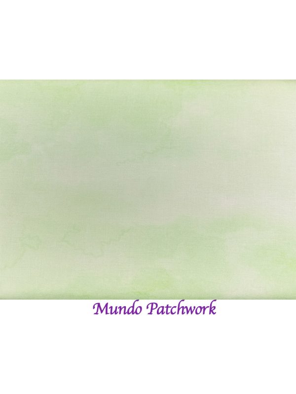 Tela FL-18560-0100, 100% algodón, diseño Smudge verde agua mide 1.10 mt. Ancho x 0,30cm