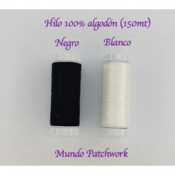 Hilo de coser 100% algodón, 150mt, origen Turco