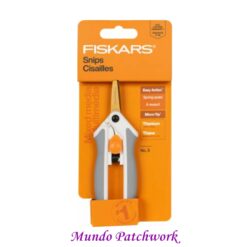 Tijeras de titanio marca Fiskars para personas con artritis, mide 12,5 cm