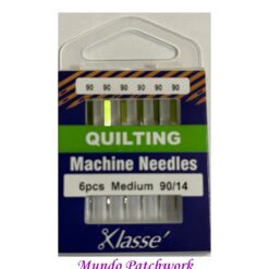 Agujas Klasse para Quilting 90/14 x 6 unidades