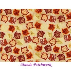 100% algodón, diseños hojas