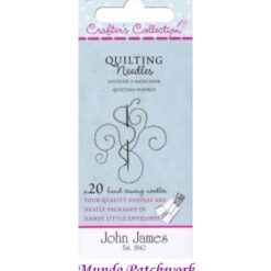 Agujas x 20 unid Quilting y Patchwork John James 7/10