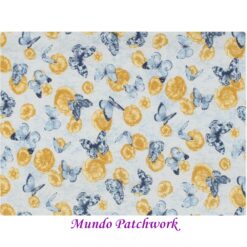 100% algodón, diseños mariposas