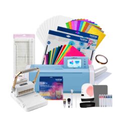 Kit Scan SD225 Brother + Kit Repujado + Estamp Mini Hoby + Encuadernadora Cinch + Guillotina