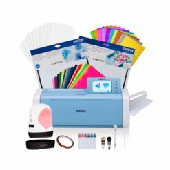 Kit 104020 Plotter de corte Scan SD225 Brother + Estampadora Mini Hoby
