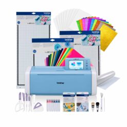 Kit K102060 ScanNCut SDX225 Brother+ Kit cuchilla automática rotatoria (telas) + Kit cuchilla Vinilo + tapete 30x60cm