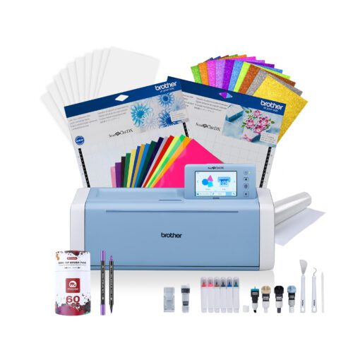 Plotter de corte Brother SDX 225, + Lapices marcadores Dual Brush x 60 unid+sopo