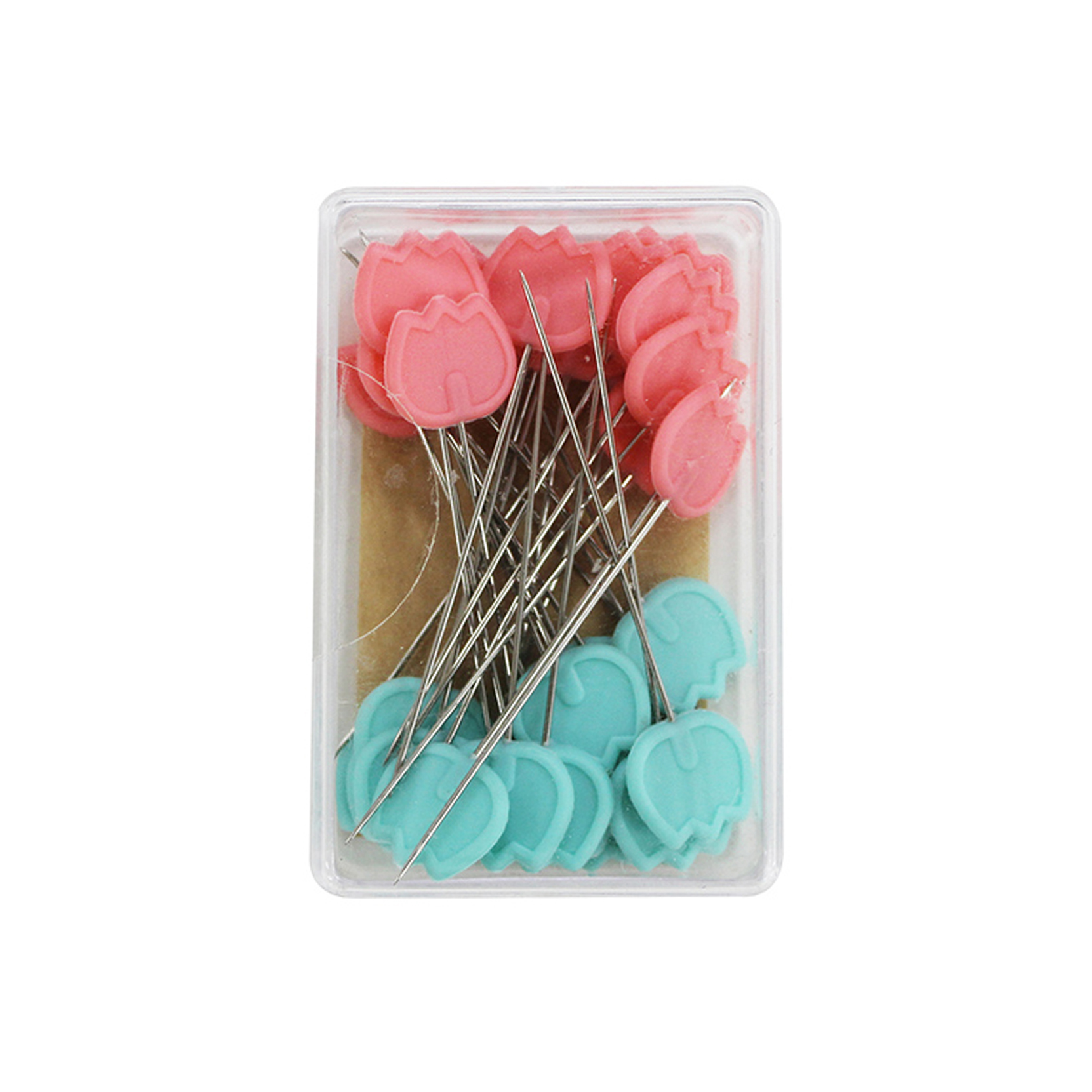 Alfileres para acolchar que se pueden planchar, figura tulipan, mide 48,9mm - Imagen 3