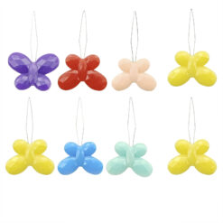 Enhebrador figura mariposa, herramienta guia de enhebrado x 2 unidades, color aleatorio