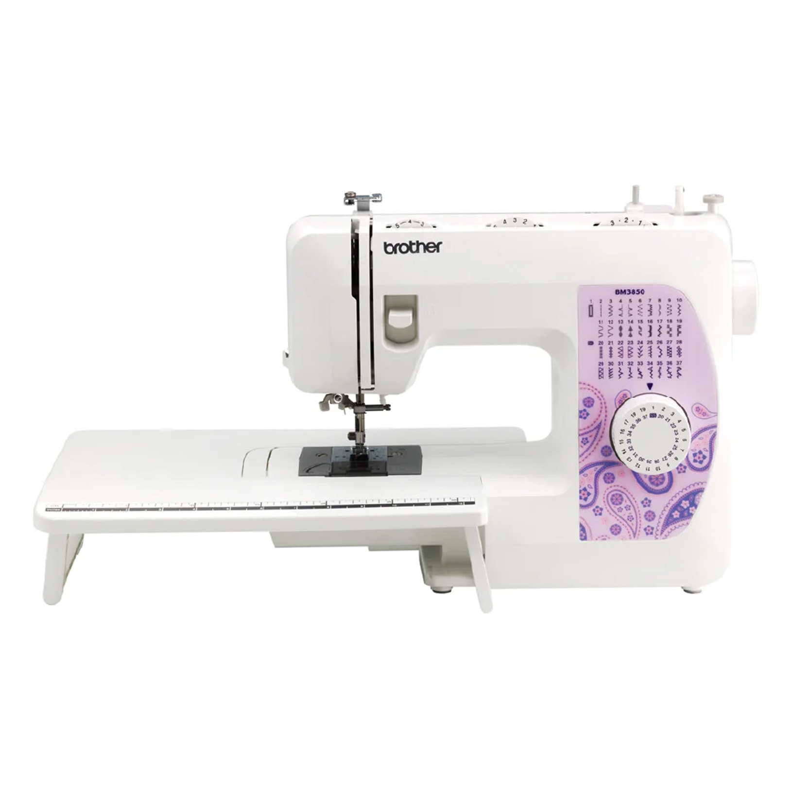 Máquina de coser Brother - BM3850 mecánica de 37 puntadas con mesa extensible - Imagen 3