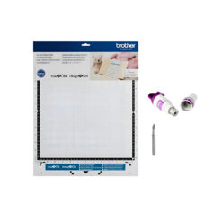 Kit Scan Brother 300-550-600,Tapete Ligero 30x30+Soporte cuchillo+cuchillo corte