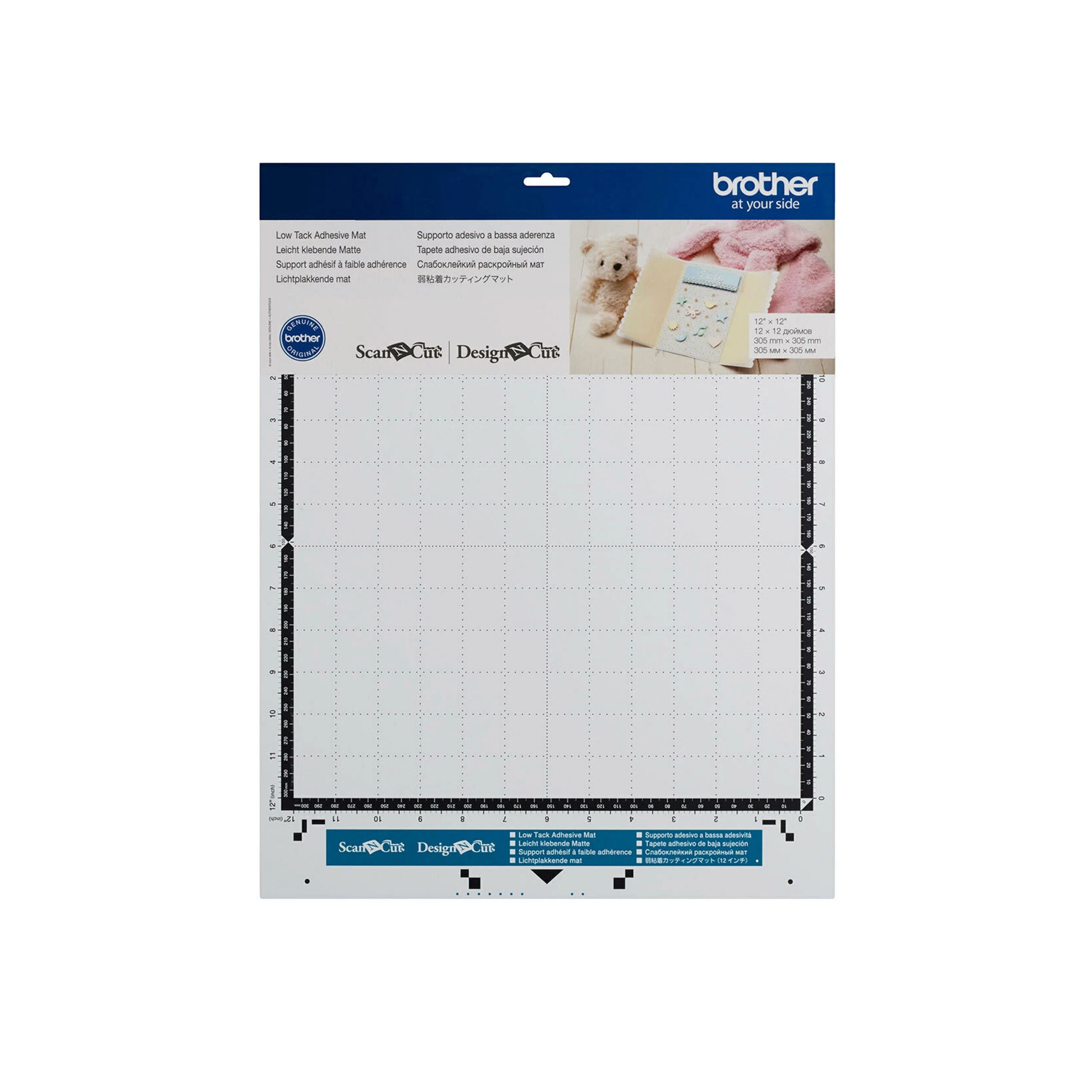 Tapete CAMATLOW12 sujeción ligero 12 x 12 pulgadas solo SCAN N CUT 300-550-650