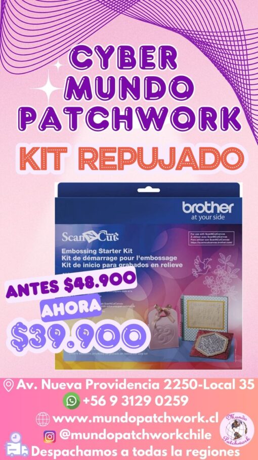 Kit Inicio repujado en relieve CAEBSKIT1