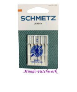 gujas máquina coser caseras Schmetz Jersey x 5 (10/70)