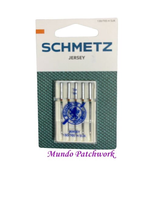 gujas máquina coser caseras Schmetz Jersey x 5 (10/70)
