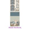 Panel 100% algodón brasilero, mide 49 x1,50mt, diseño 1 Cubre máquina coser