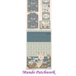 (14)Panel Tricoline 100% algodón, mide 49 x1,50mt, diseño 1 Cubre máquina coser