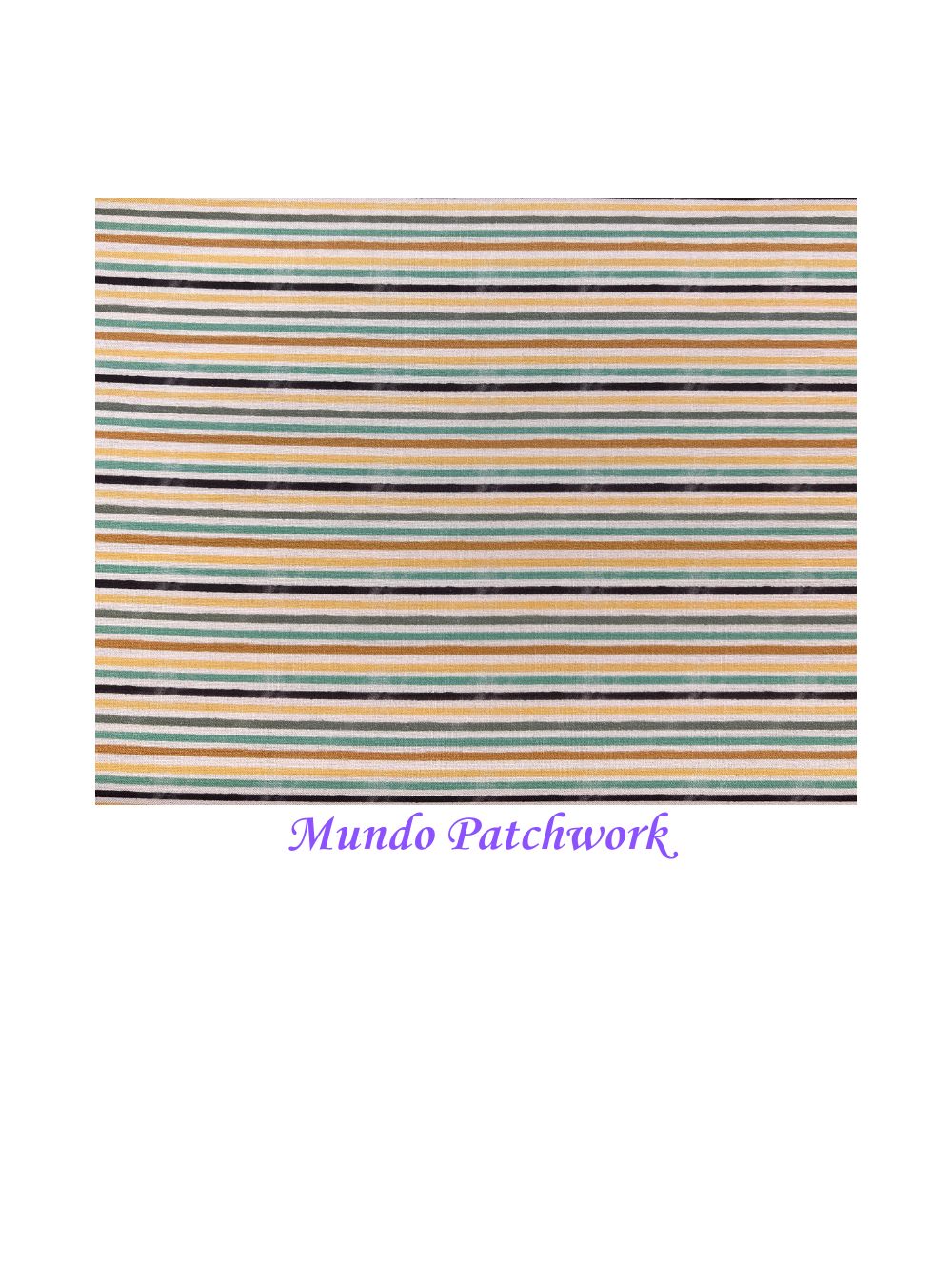 100% algodón, diseño listado