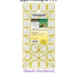 Regla Omnigrid 4 x 8" (10 x 20cm)