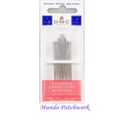 Agujas para Bordar DMC  1/5 x 12 unidades
