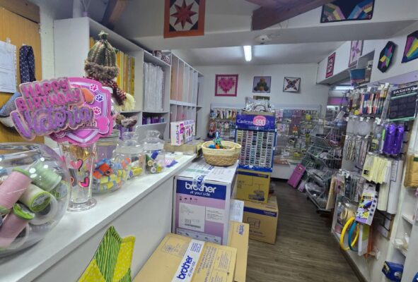 Productos de regalo y decoración en la tienda