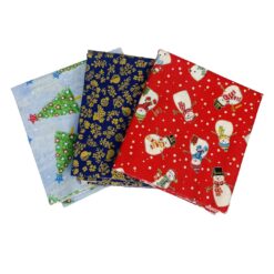 100% algodón Compose x 3 diseños Navideños