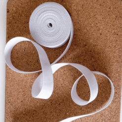 ELASTICO CROCHET TORTA 5 MT COLOR BLANCO 2CM